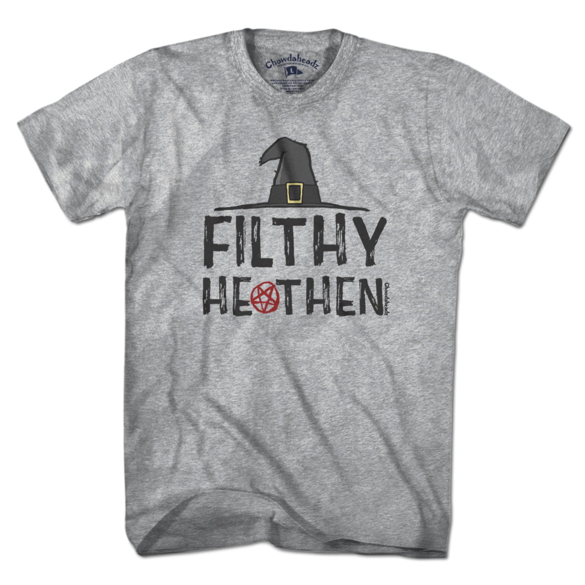 Filthy Heathen Gray T-Shirt