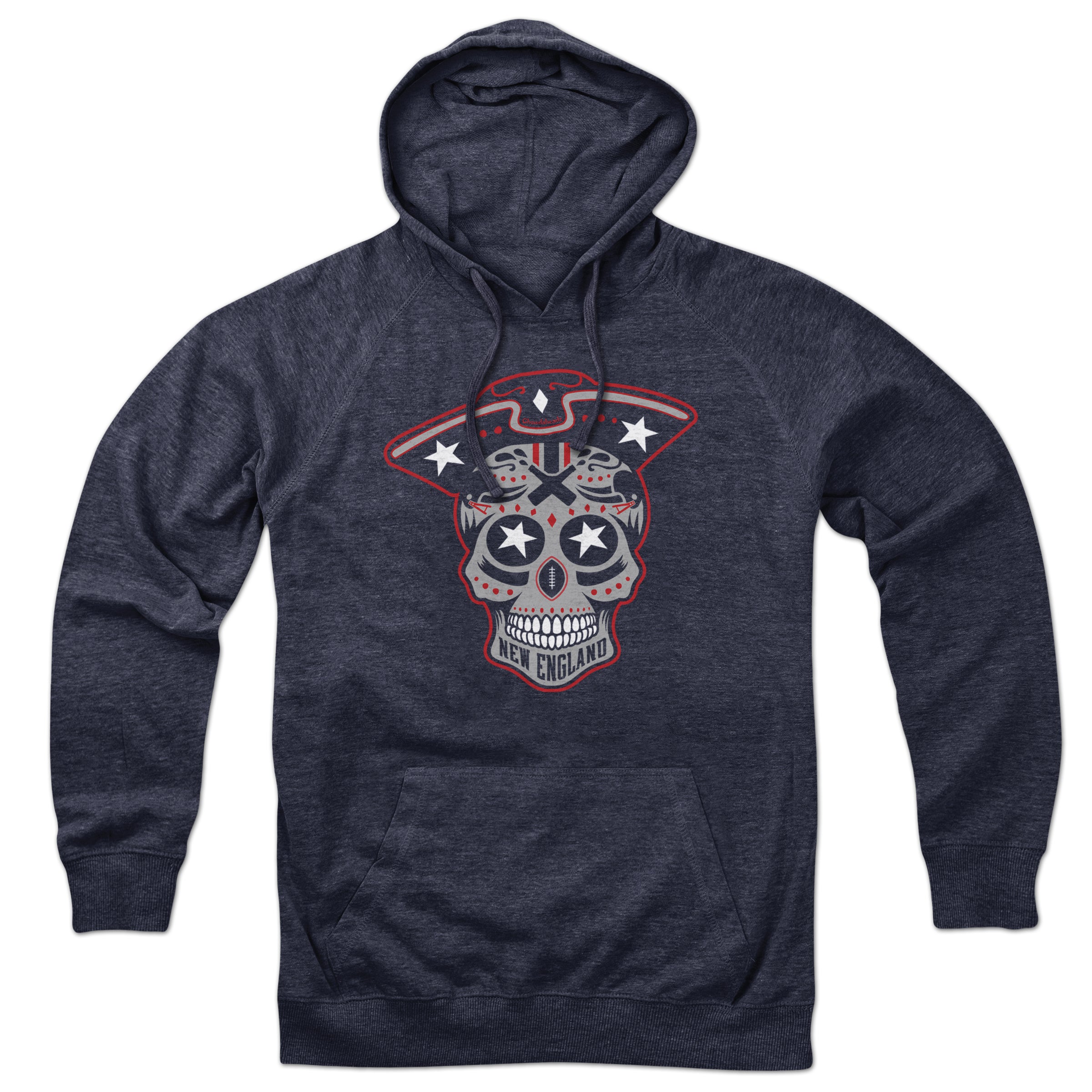 Chowdaheadz-Tailgater New England Tailgater Hoodie Gray / S