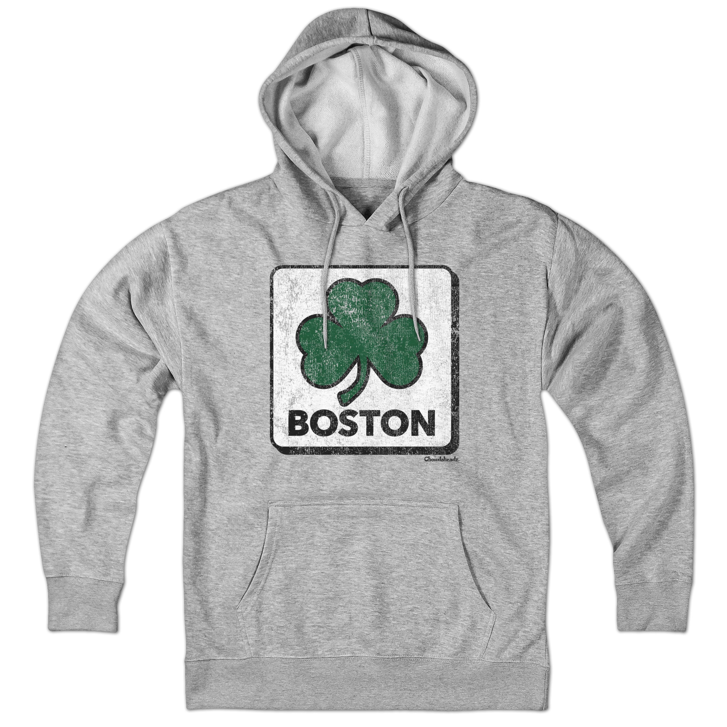 Boston Vintage Logo Hooded Sweatshirt