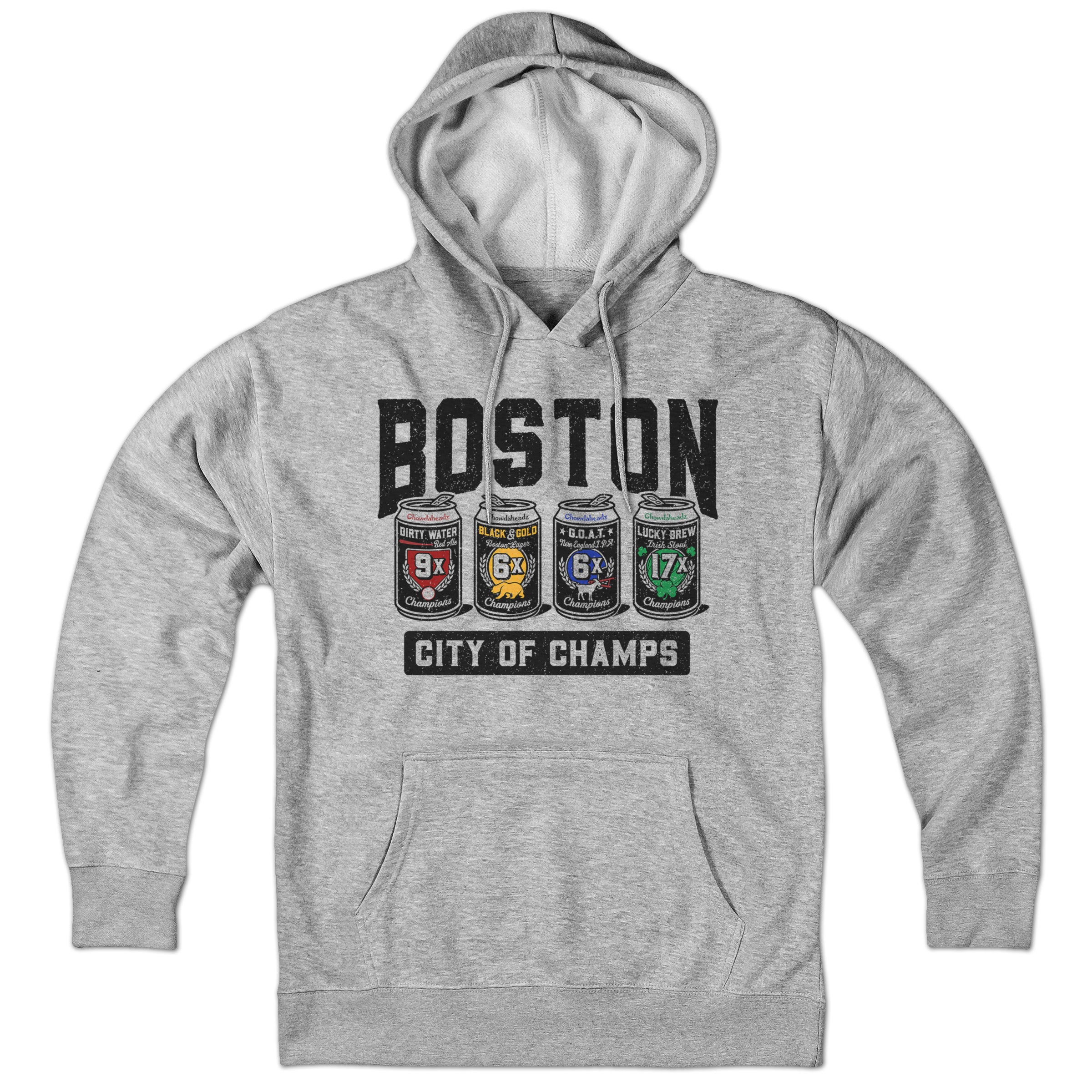 Gildan Boston Red Sox Pullover Hoodie Sport Grey S