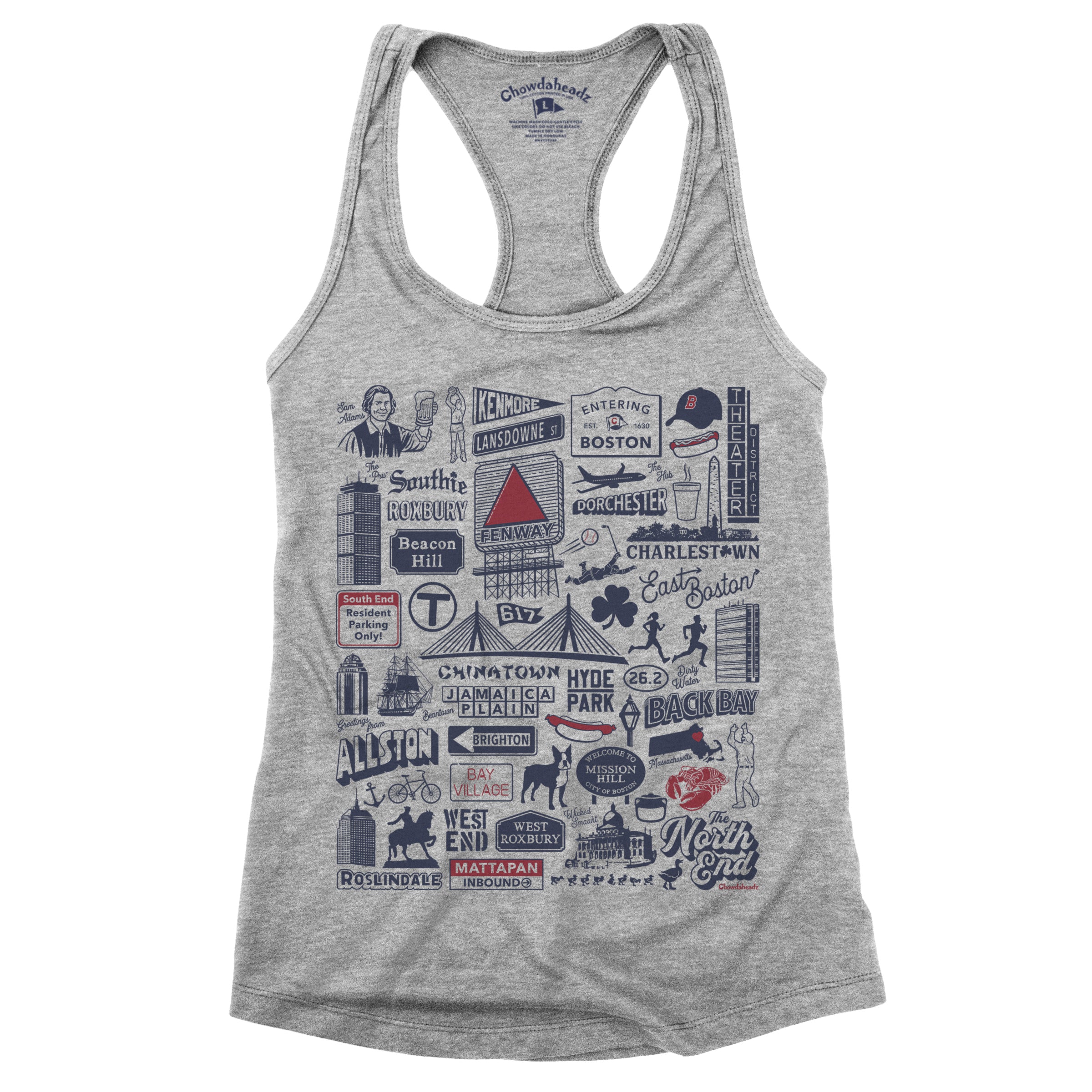 Wicked Awesome Boston Skyline T-Shirt – Chowdaheadz