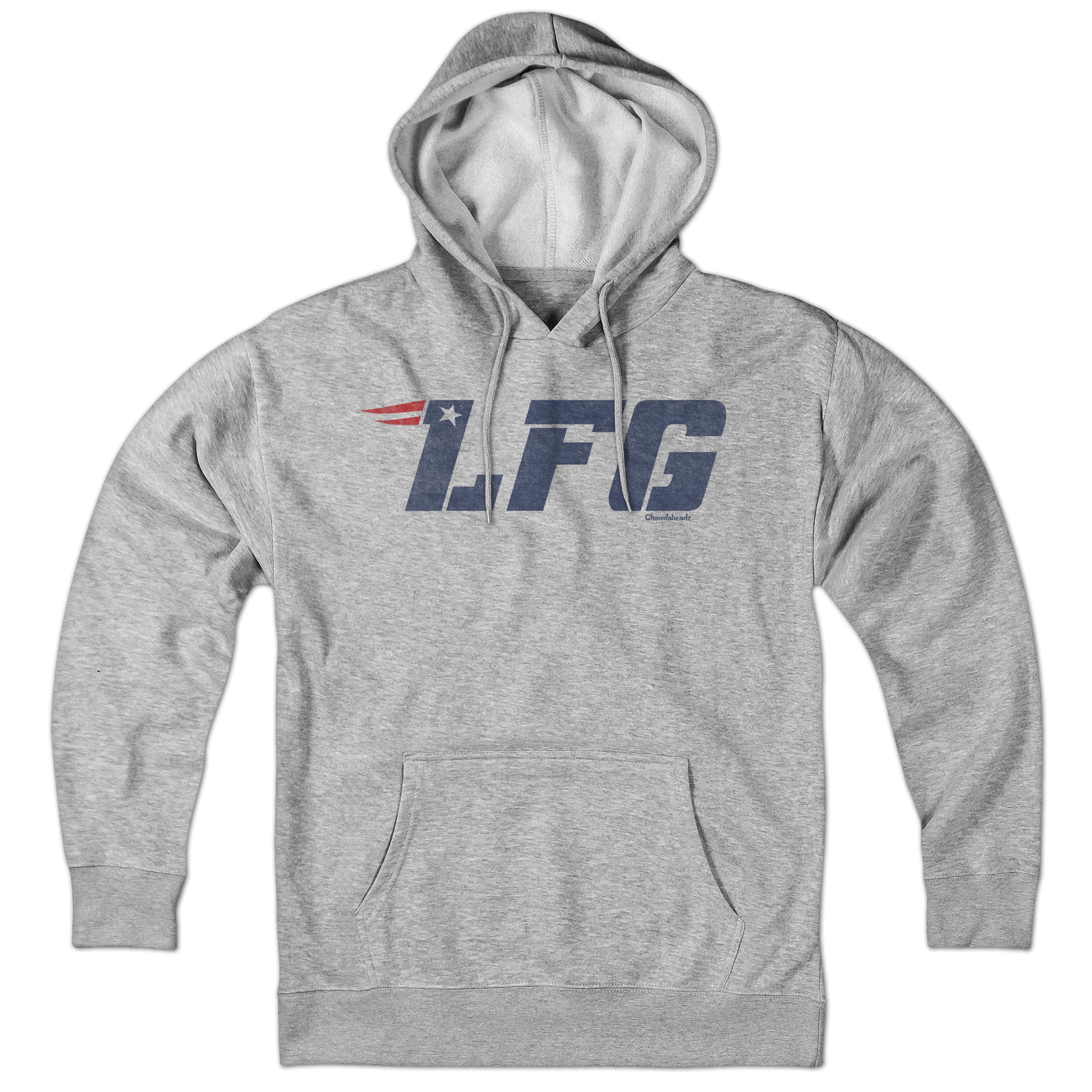 LFG New England T-Shirt - T-Shirt / Heather Blue / M