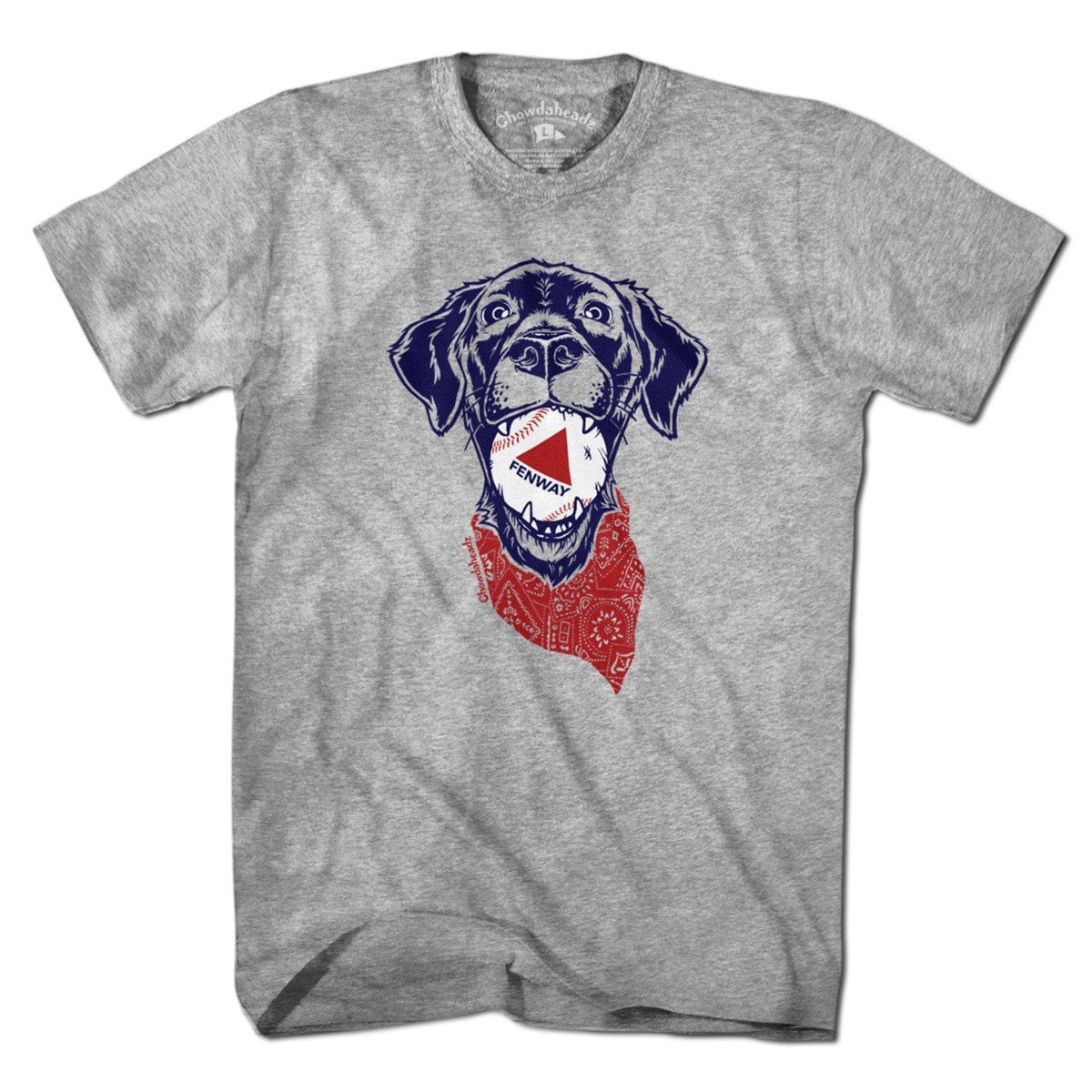 Chowdaheadz-T-Shirts Fenway Dog T-Shirt