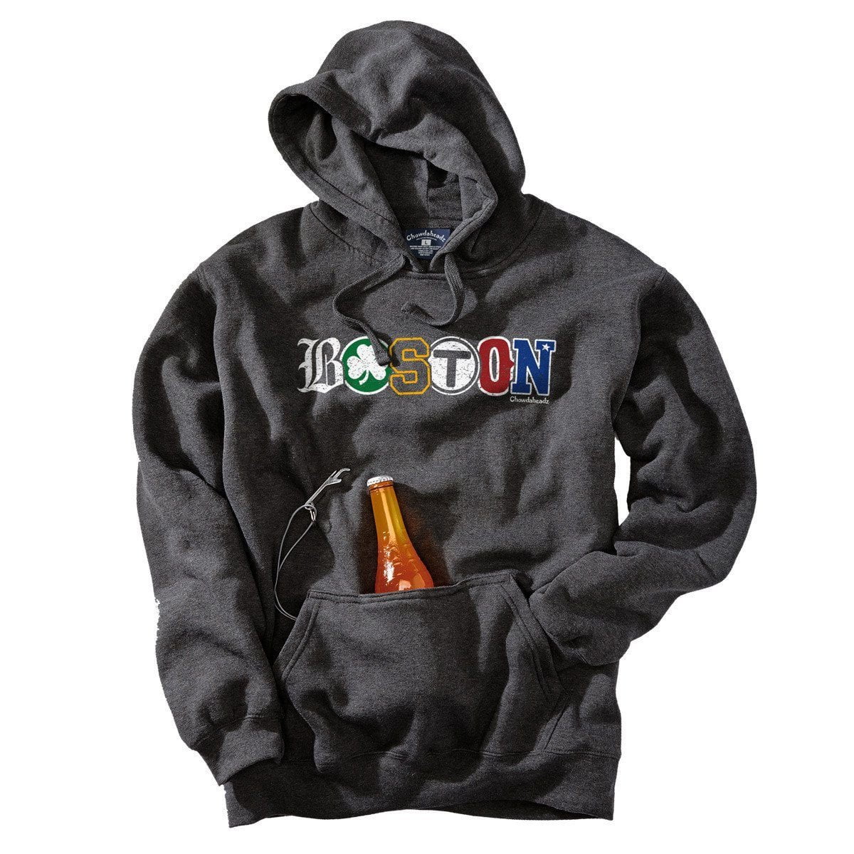 Fleece Boston Pullover