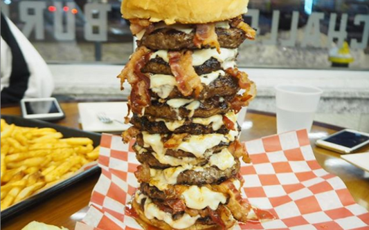 Take This Burger Tower Challenge In Brighton