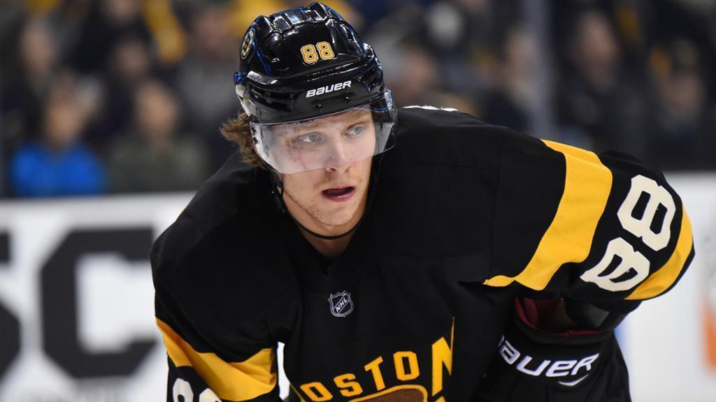 David Pastrnak used a great excuse to avoid fighting John Scott