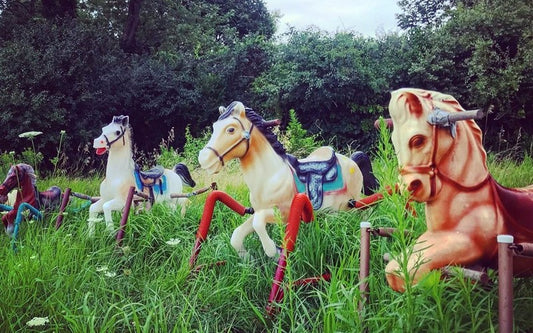 There Is A Rocking Horse Graveyard In Lincoln, MA