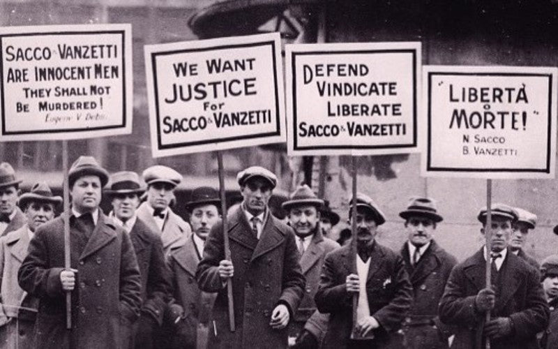 It's Been 100 Years Since The Historic Case Of Sacco & Vanzetti