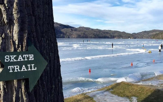 This Vermont Resort Features America's Longest Ice Skating Trail