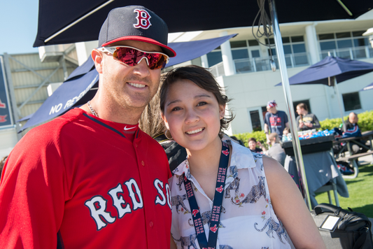 Jimmy Fund Clinic Patients Visit the Boston Red Sox at Spring Training