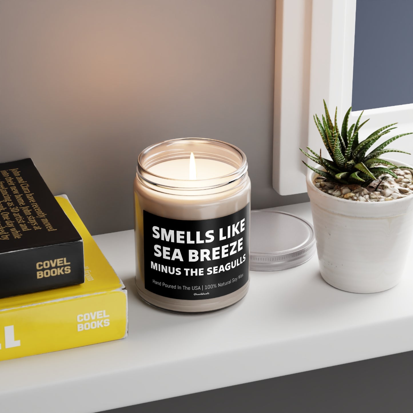 Smells Like Sea Breeze Minus The Seagulls Candle