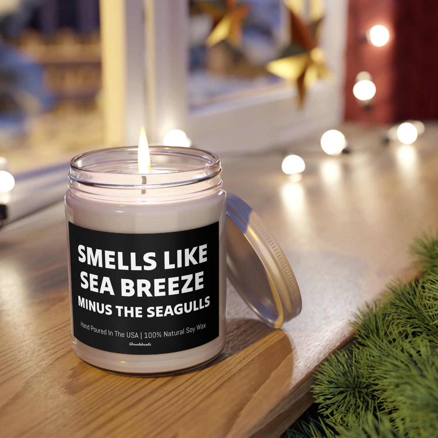 Smells Like Sea Breeze Minus The Seagulls Candle