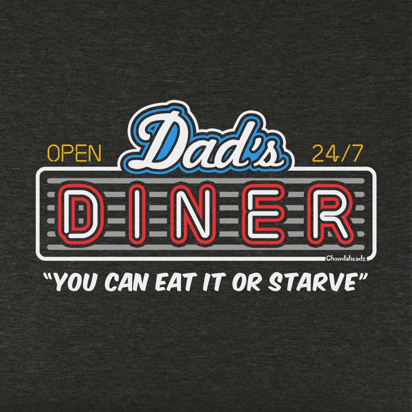 Dad's Diner Youth Hoodie - Chowdaheadz