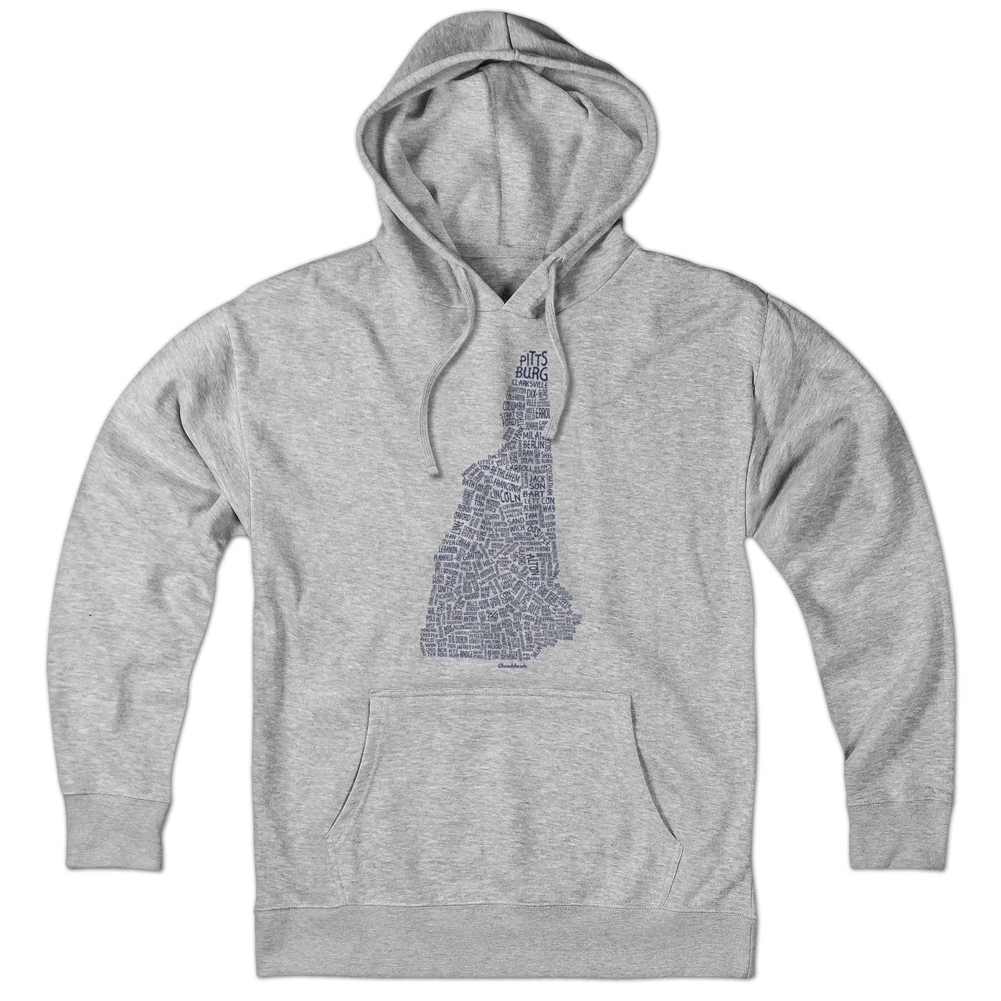 New Hampshire Cities & Towns Hoodie