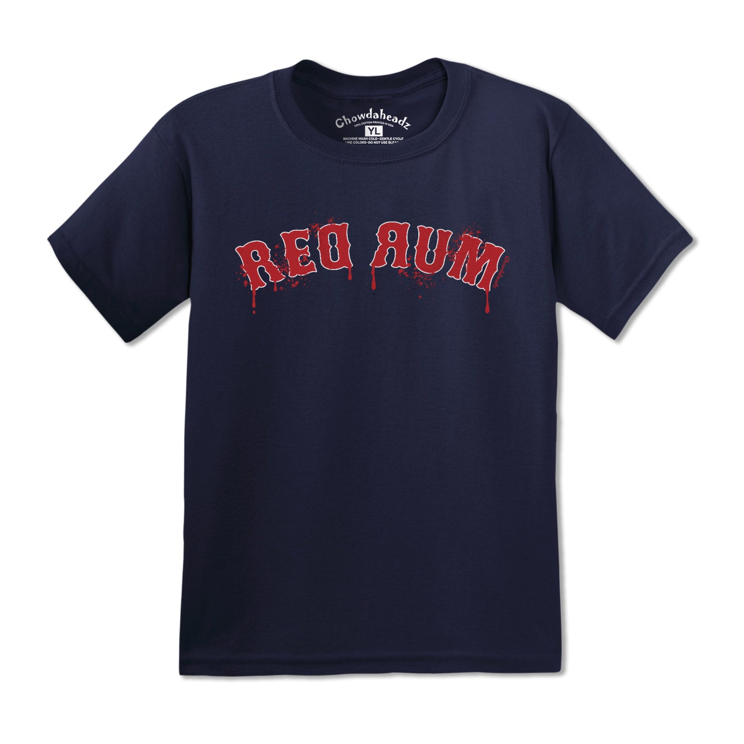 Red Rum Youth T-Shirt - Chowdaheadz