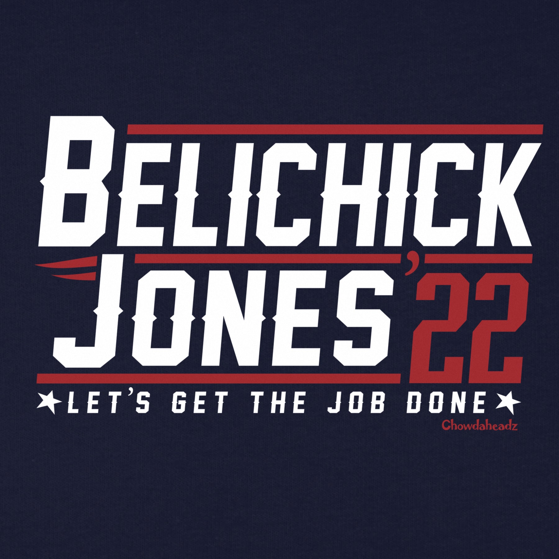 Belichick Jones '22 Youth T-Shirt - Chowdaheadz