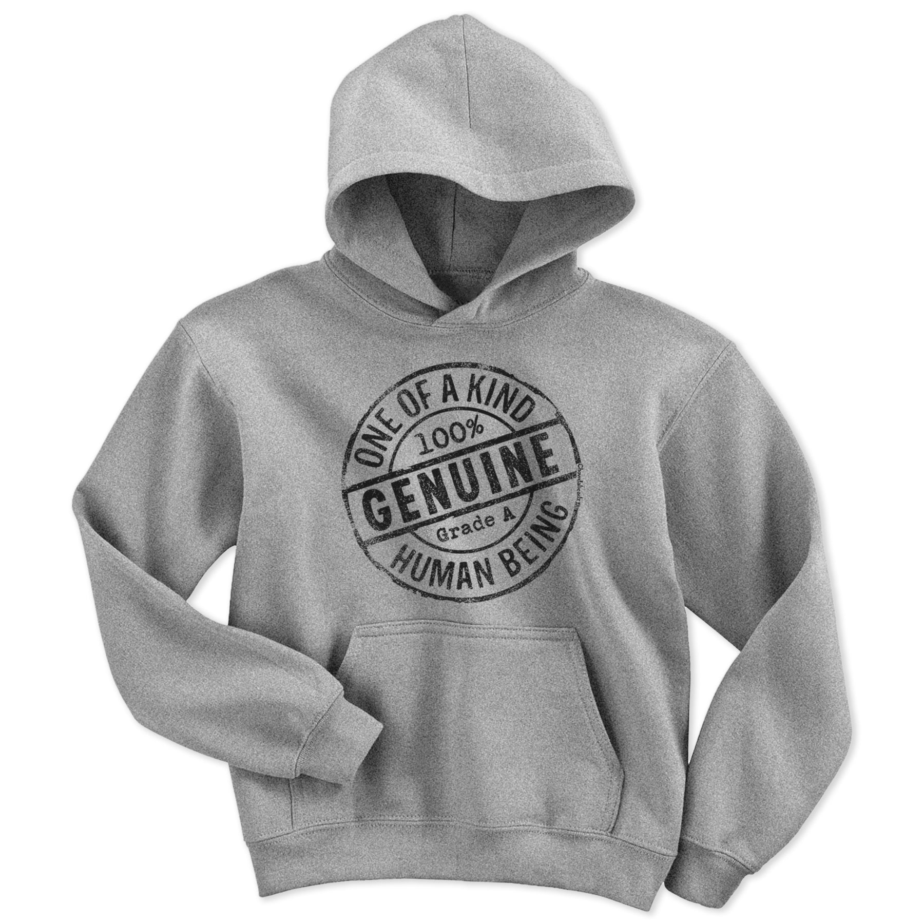 Genuine Human Being Youth Hoodie - Chowdaheadz