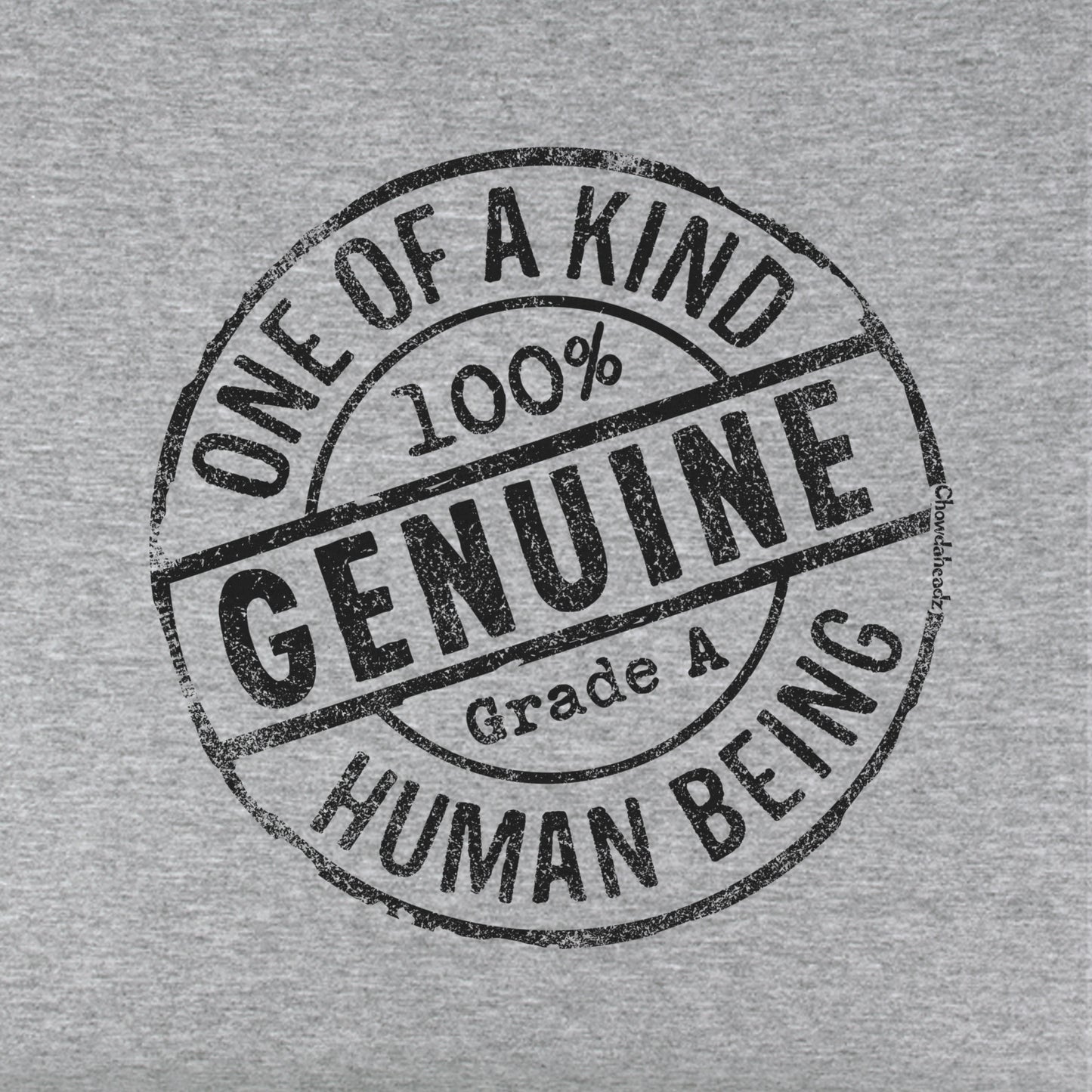 Genuine Human Being Youth Hoodie - Chowdaheadz