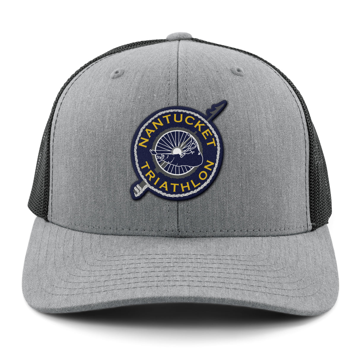 Nantucket Triathlon Printed Patch Classic Snapback Trucker - Chowdaheadz