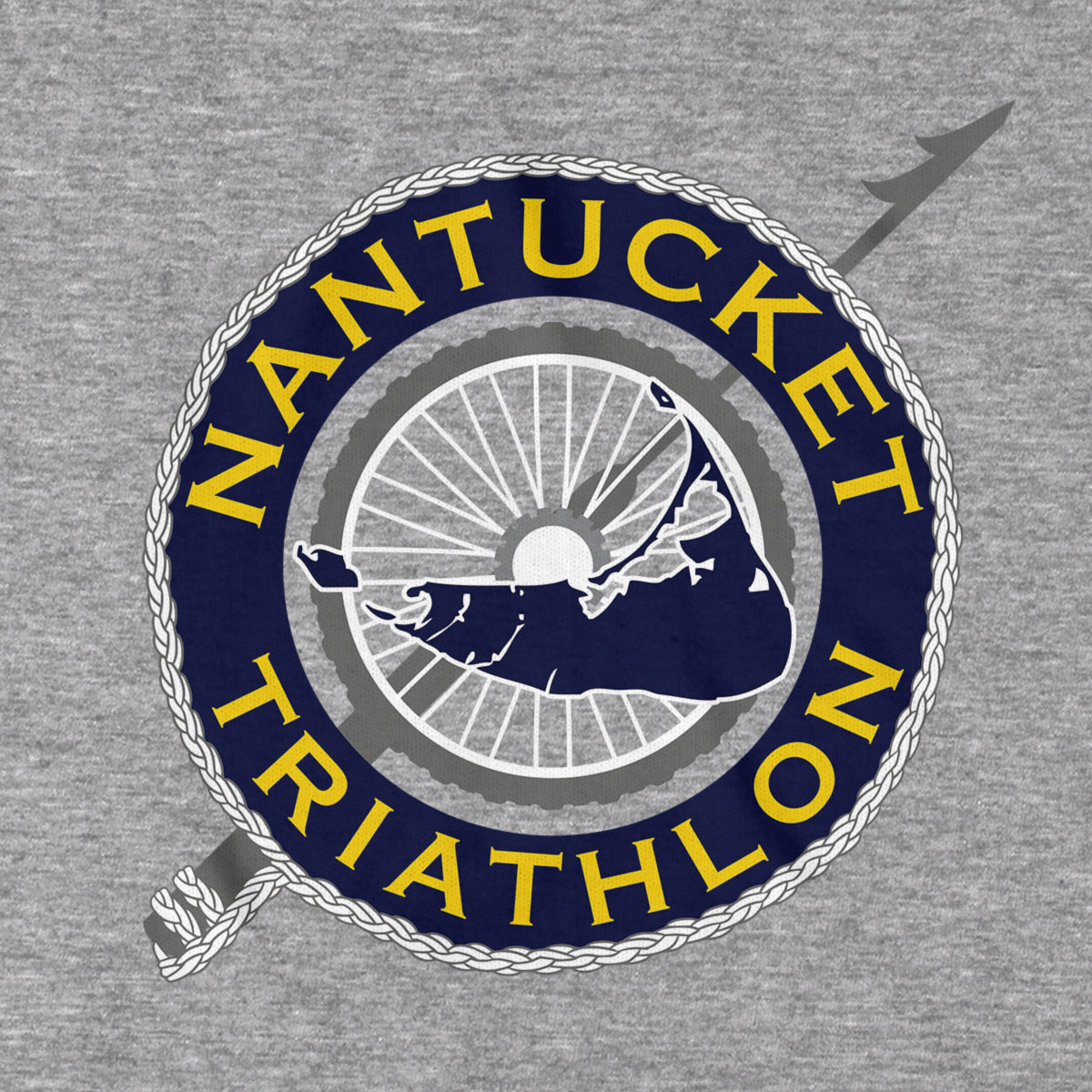 Nantucket Triathlon Logo T-Shirt - Chowdaheadz