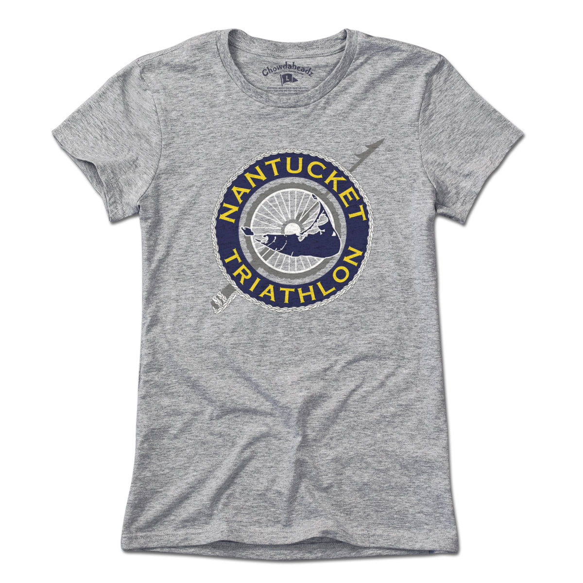 Nantucket Triathlon Logo T-Shirt - Chowdaheadz