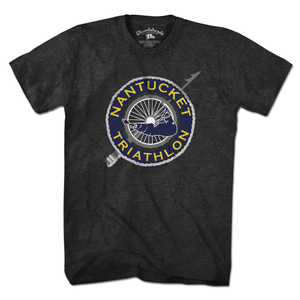 Nantucket Triathlon Logo T-Shirt - Chowdaheadz