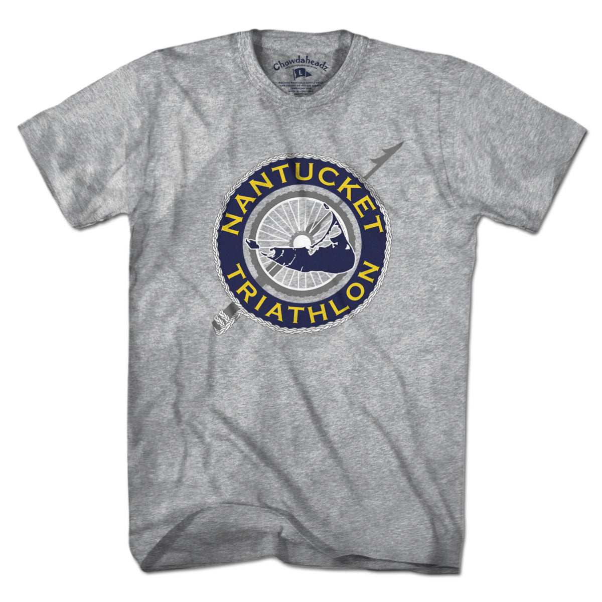 Nantucket Triathlon Logo T-Shirt - Chowdaheadz