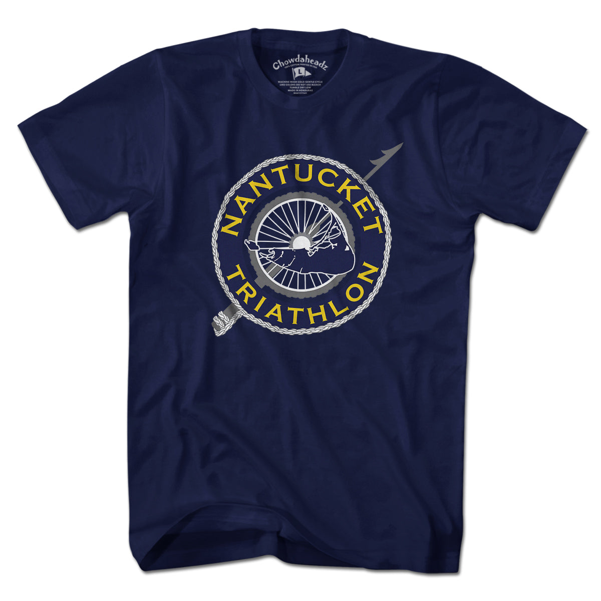 Nantucket Triathlon Logo T-Shirt - Chowdaheadz