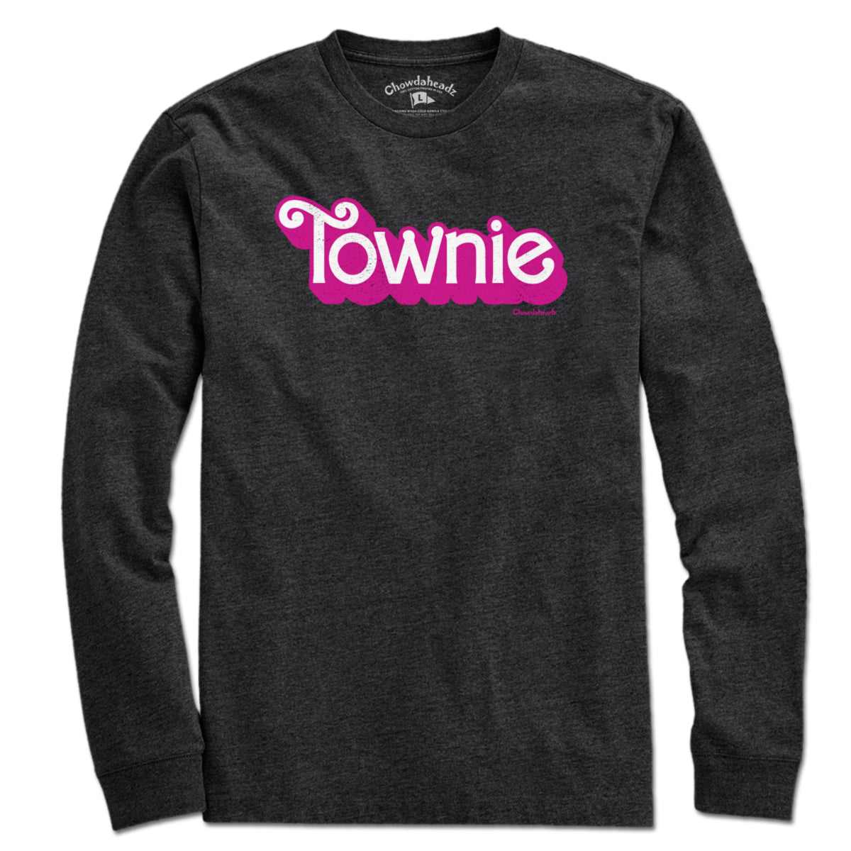 Townie Pink Logo T-Shirt - Chowdaheadz