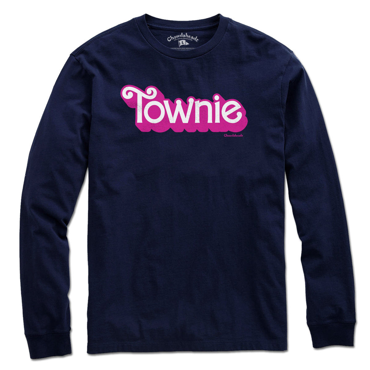 Townie Pink Logo T-Shirt - Chowdaheadz