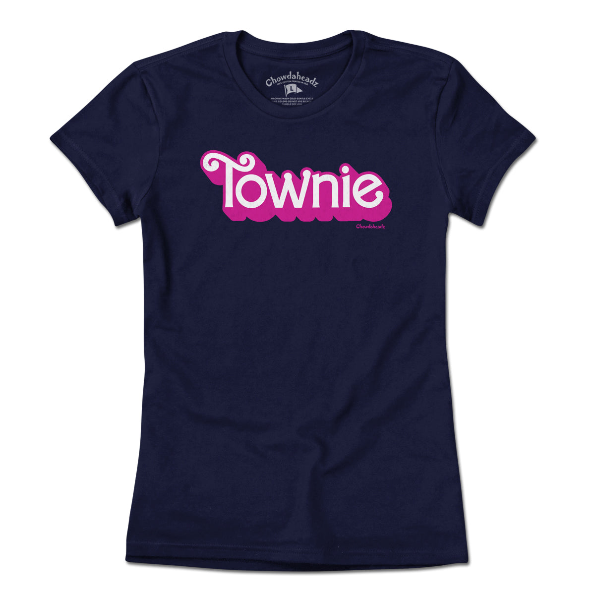 Townie Pink Logo T-Shirt - Chowdaheadz