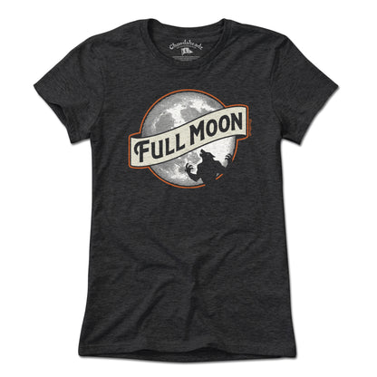 Full Moon Werewolf Label T-Shirt - Chowdaheadz