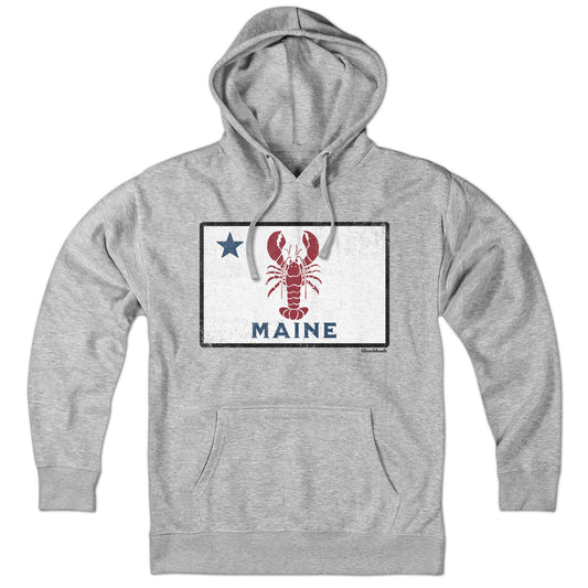 Maine Lobster Flag Hoodie