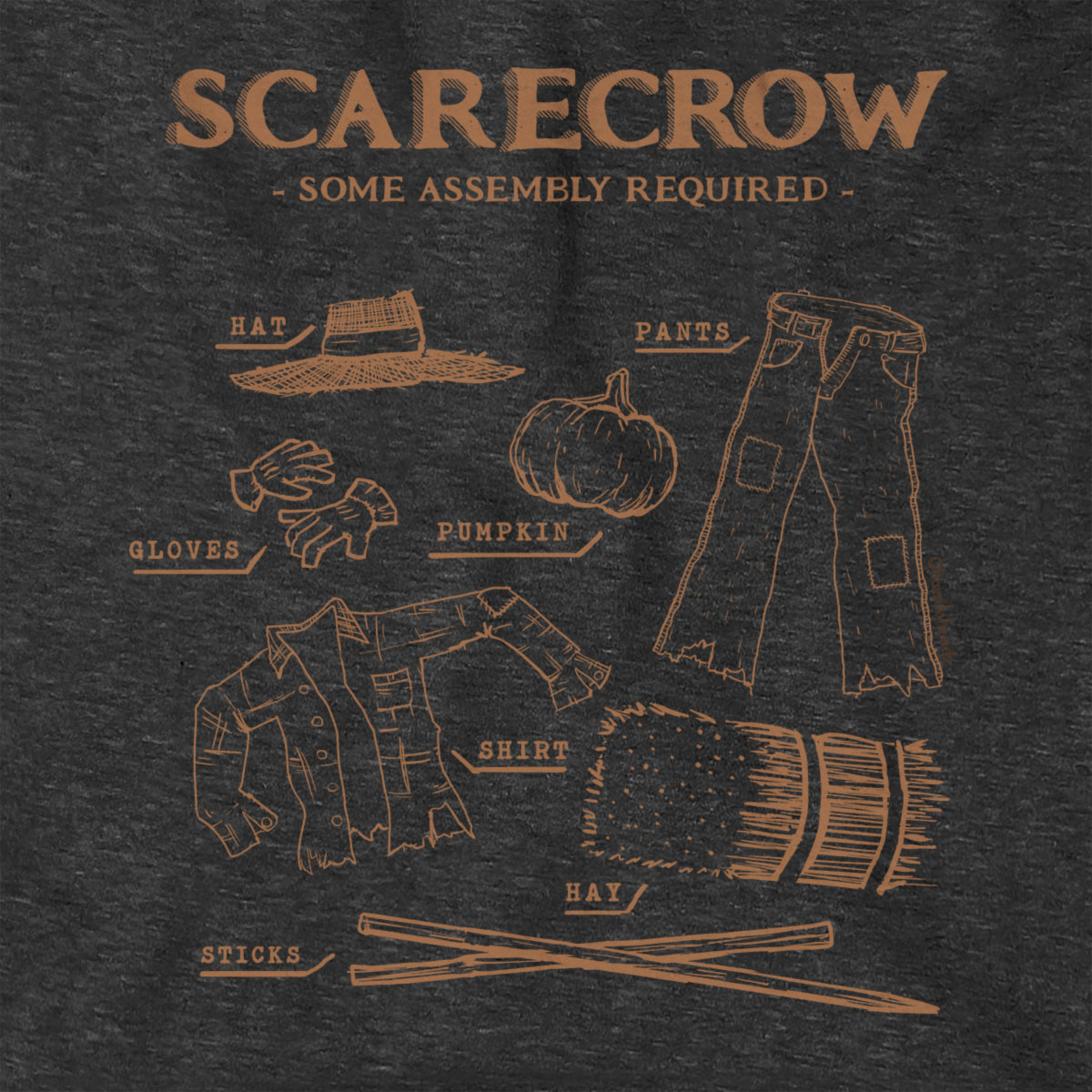 Scarecrow Assembly Hoodie - Chowdaheadz