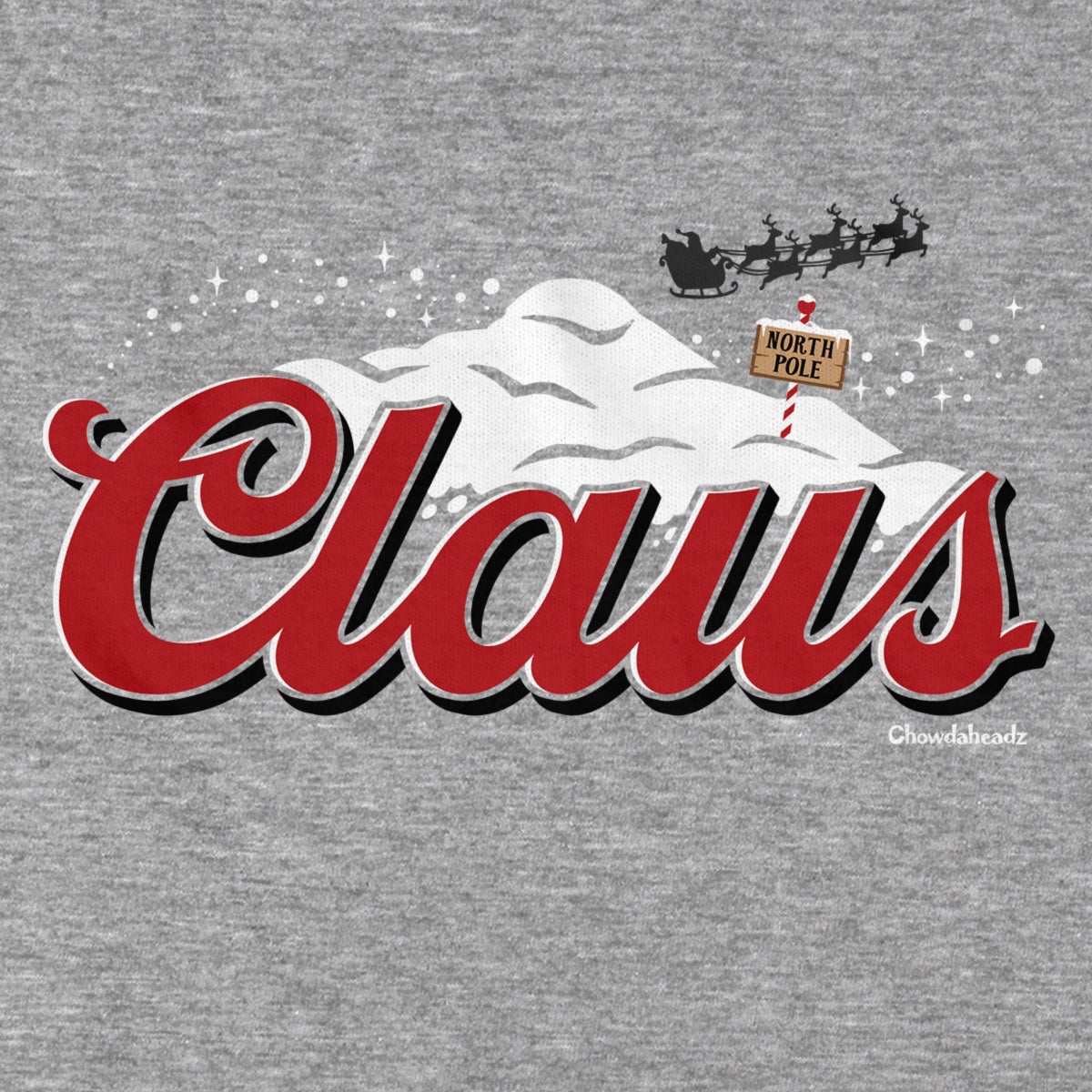 Claus Logo T-Shirt - Chowdaheadz