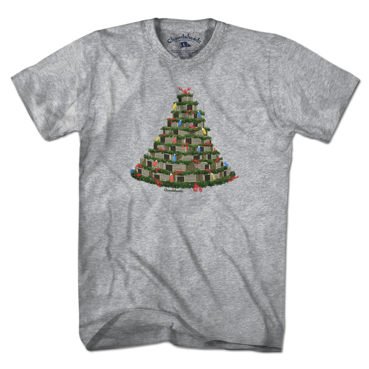 Lobster Trap Tree T-Shirt - Chowdaheadz