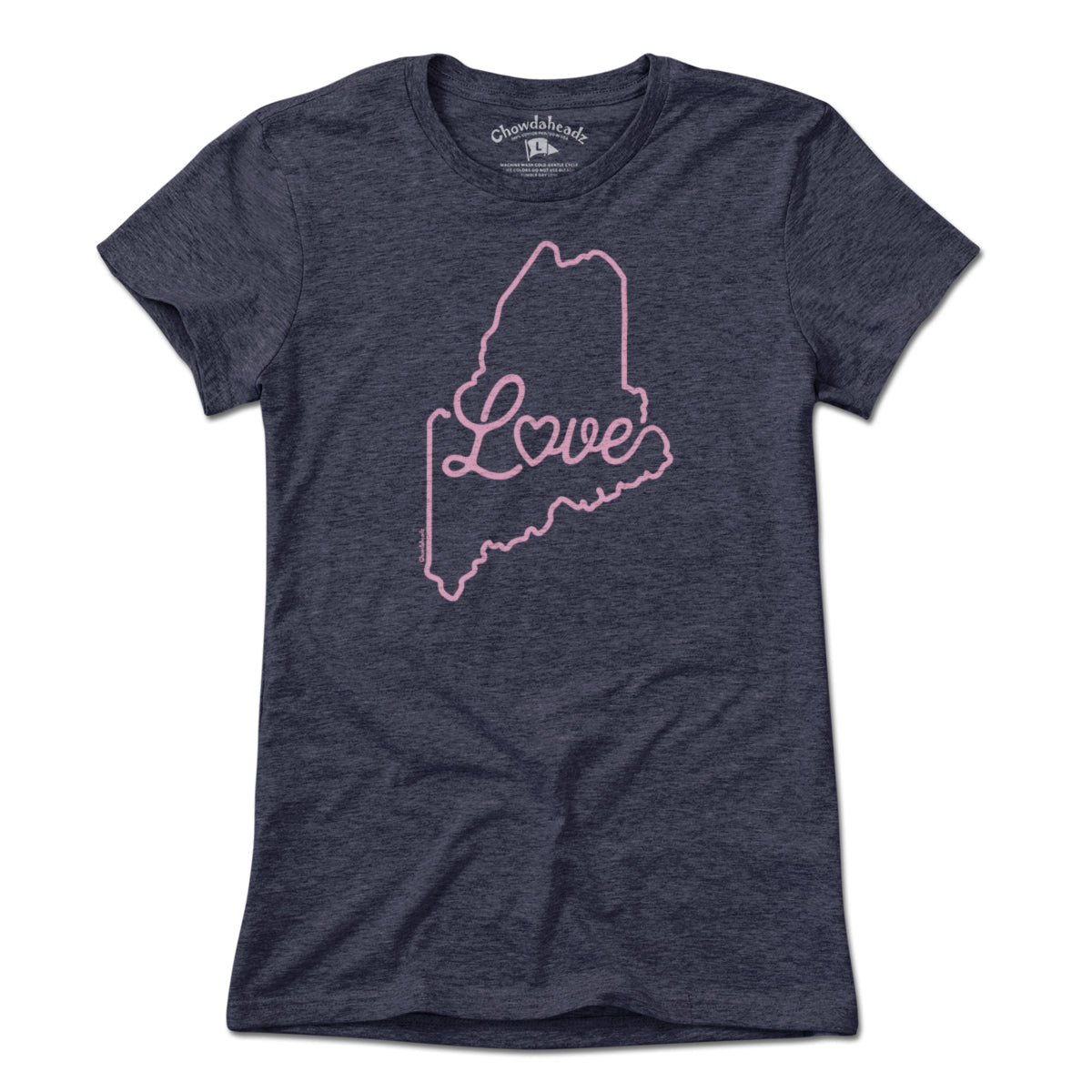 Love Maine Script T-Shirt - Chowdaheadz