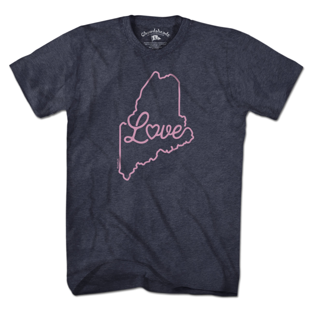 Love Maine Script T-Shirt - Chowdaheadz