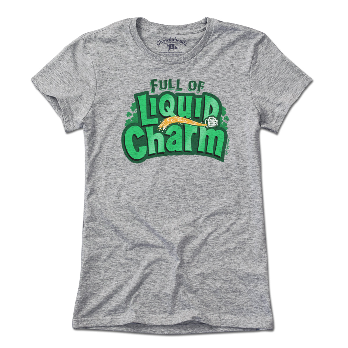 Full Of Liquid Charm T-Shirt - Chowdaheadz