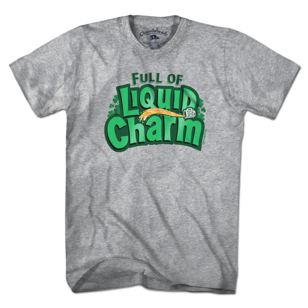 Full Of Liquid Charm T-Shirt - Chowdaheadz