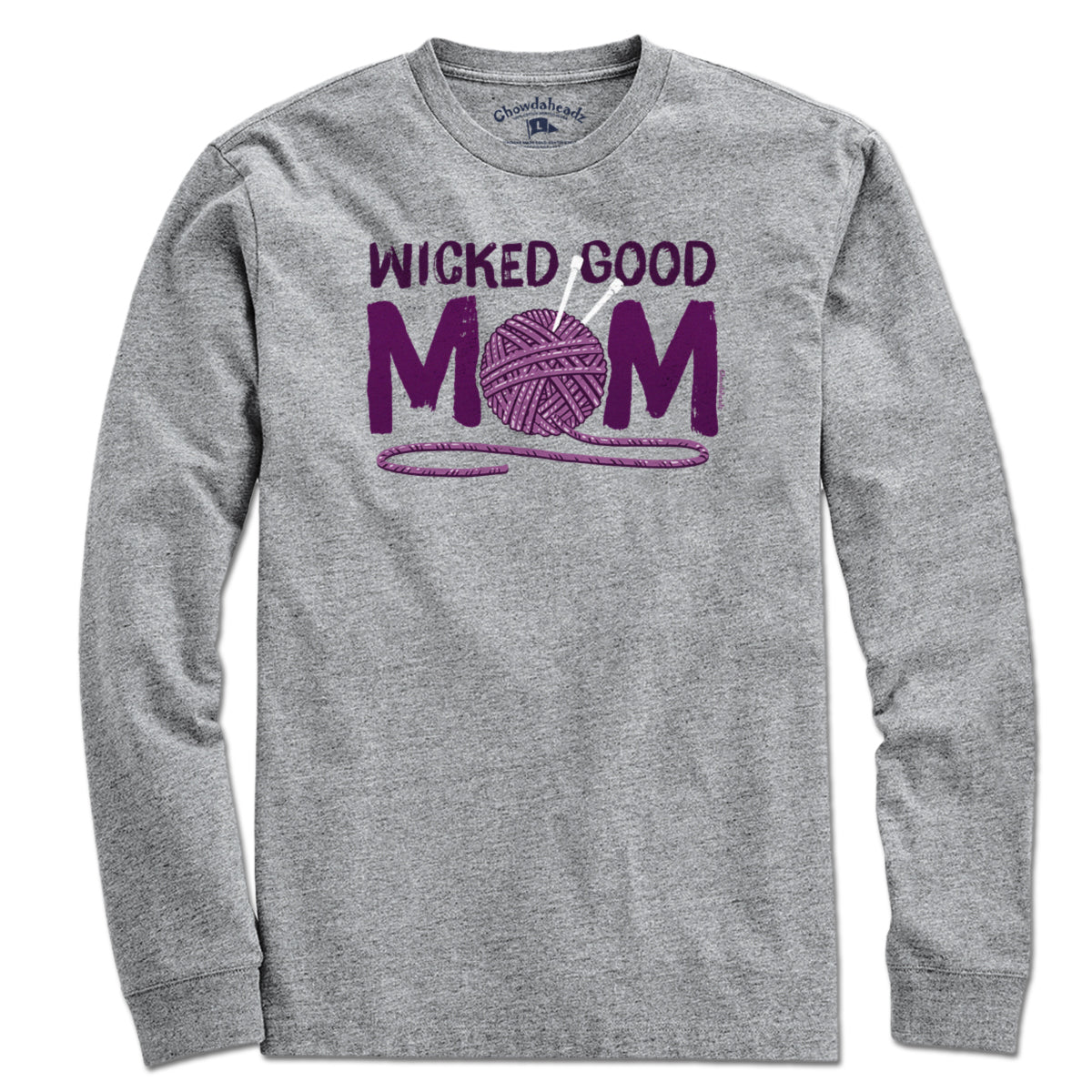 Wicked Good Mom Yarn T-Shirt - Chowdaheadz