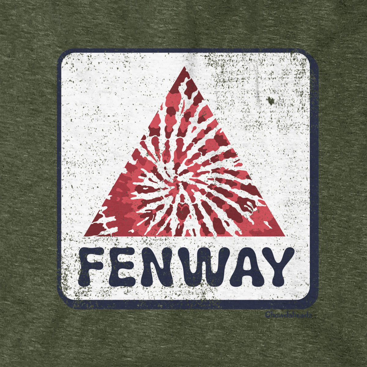 Fenway Sign Tie Dye Hoodie