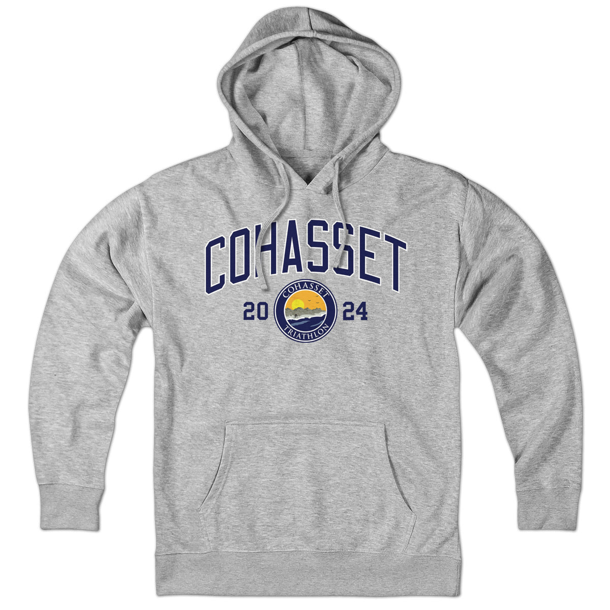 Cohasset Triathlon Arch Logo Hoodie - Chowdaheadz