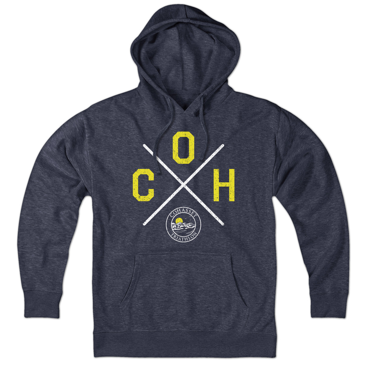 Cohasset Triathlon COH Cross Hoodie - Chowdaheadz