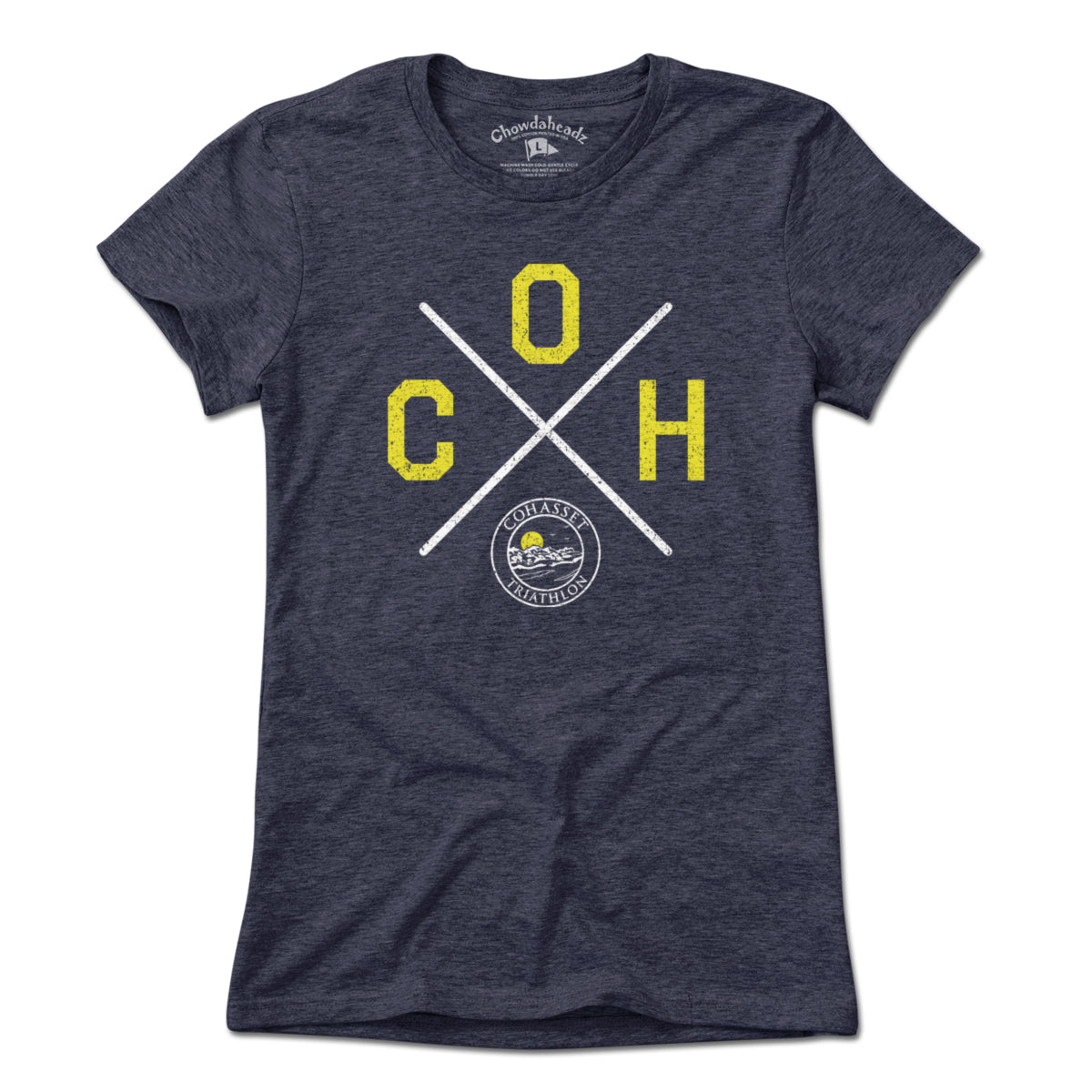 Cohasset Triathlon COH Cross T-Shirt - Chowdaheadz