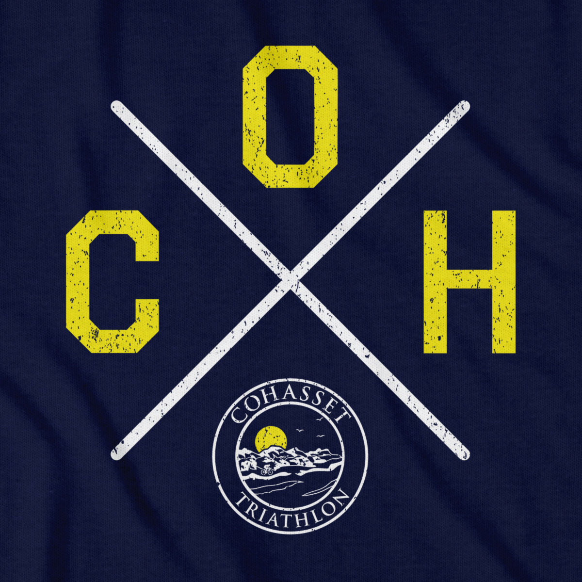 Cohasset Triathlon COH Cross T-Shirt - Chowdaheadz