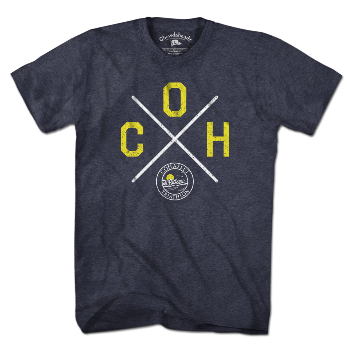 Cohasset Triathlon COH Cross T-Shirt - Chowdaheadz