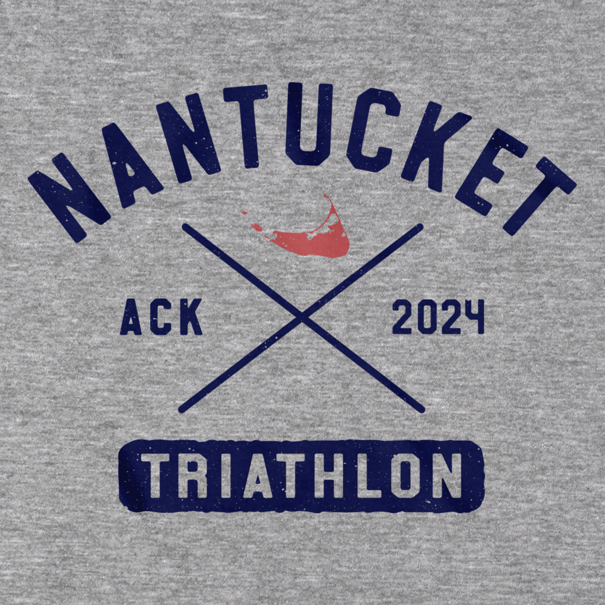 Nantucket Triathlon Arch Cross Hoodie - Chowdaheadz