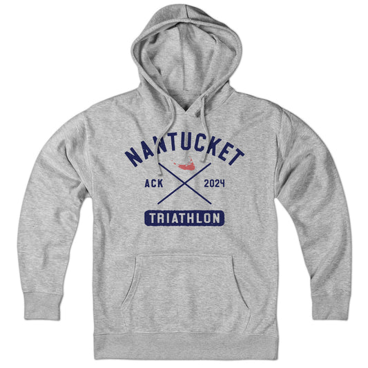 Nantucket Triathlon Arch Cross Hoodie - Chowdaheadz