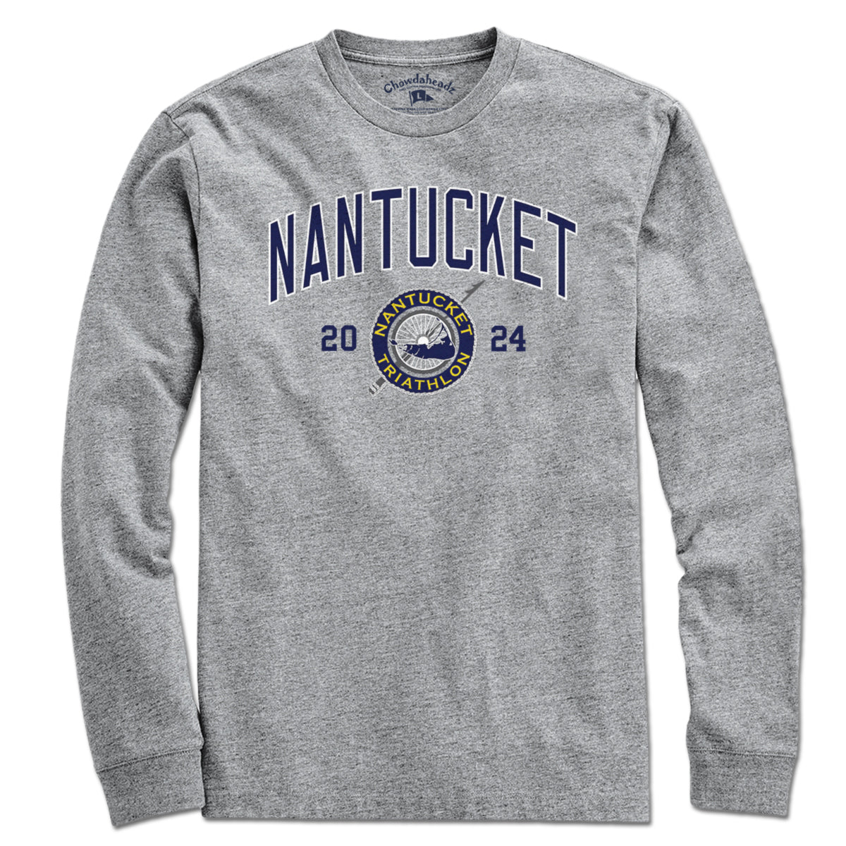 Nantucket Triathlon Arch Logo T-Shirt - Chowdaheadz